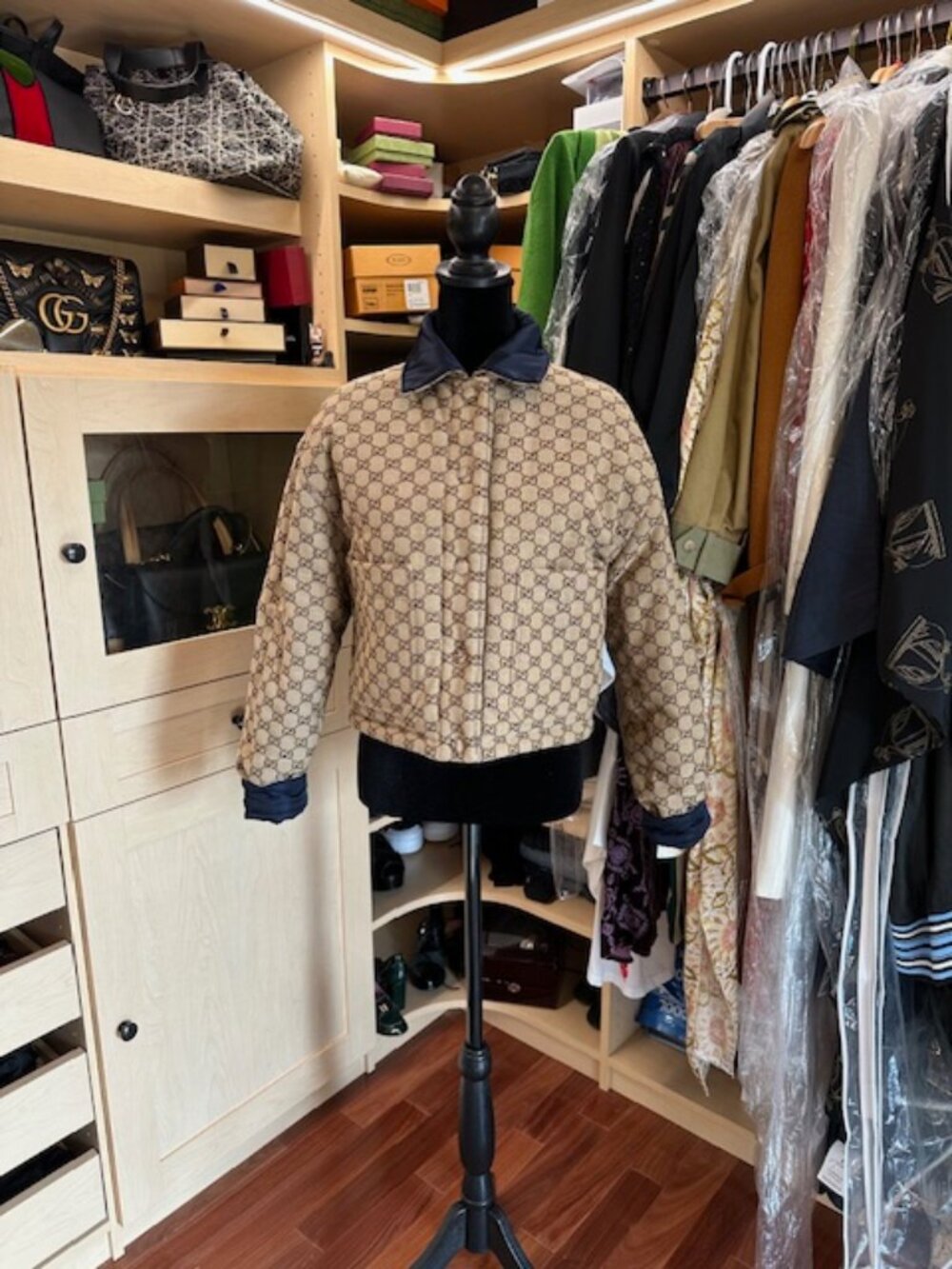 Gucci Brand New Reversible Size 40 Bomber Jacket - Picture 12 of 15